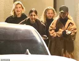 It was tiny and intimate — less than 20 people. Hailey Bieber Joins Justin Bieber S Friend Ariane Grande For Sushi In Beverly Hills Daily Mail Online