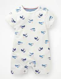 Short Whales Romper Y0646 Rompers At Boden Baby Boy Clothes Newborn Baby Outfits Newborn Newborn Baby Boy Clothes Summer