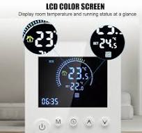 Room Thermostat, Digital LCD Display Smart Temperature Controller