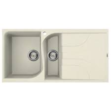A wide variety of cream kitchen sinks options are available to you, such as modern, contemporary. Reginox Ego 475 1 5 Bowl Cream Granite Sink Sinks Taps Com