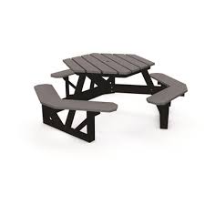 9 christopher knight home catriona acacia wood picnic table. National Brand Alternative Part 289 1070 3 Hex 6 Ft Gray Recycled Plastic Picnic Table Picnic Tables Home Depot Pro