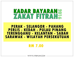 Namun, zakat fitrah pada ramadan 2020 dianjurkan untuk segera ditunaikan mengingat pandemi virus corona membuat kondisi perekonomian banyak keluarga serba terbatas. Atiehilmi Com Malaysian Lifestyle Blogger Kadar Bayaran Zakat Fitrah 2016
