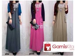 Dengan memilih warna warna indah dan senyap. Gamis Kita Gamisk Profile Pinterest