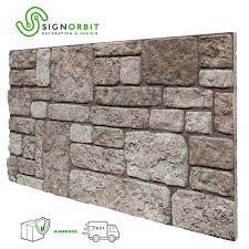 Pietre naturali per interni e esterni pavimenti e rivestimenti. Pannello Eps In Finta Pietra Ricostruita