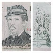 📝 Un día como hoy pero de 1882 fallece en Perú el militar chileno Ignacio  Carrera Pinto, en el marco del Combate de la Concepción. La primera imagen  es el billete de