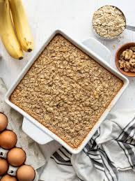 Applesauce, not fat, provides the moisture in this tender banana bread. Banana Bread Baked Oatmeal Recipe Budget Bytes