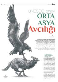 Salbuurun Is The National Kyrgyz Game Where Haunters Haunt Wolves With Eagle And Taygan A Kyrgyz Hound Newspaper Design Hound Haunting