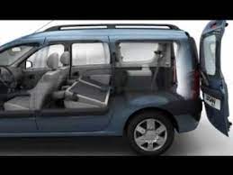 Covorase cauciuc auto dacia logan 1 mcv 7 locuri. Dacia Logan Mcv Phase 1 2007 2008 Modularite Youtube