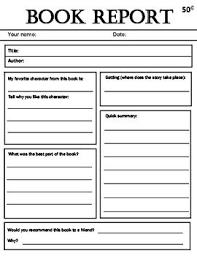 Book Report Or Story Elements Templates Flipbook Newspaper Postcard Book Report Templates Book Report Book Report Template Middle School