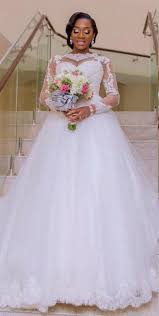 Plus Size Wedding Dresses Long Sleeves Wedding Dress African Wedding Detachable Train Wedding Dress Wedding Dresses Sheer Wedding Dress