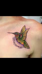 Neo Traditional Hummingbird Tattoo I Love The Hummingbird Its Self But I Don T Like The Detailing Around It Trendy Tattoos Traditional Tattoo Cool Tattoos