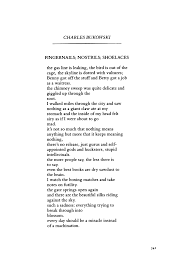 Fingernails Nostrils Shoelaces By Charles Bukowski Poetry Magazine Charles Bukowski Poems Charles Bukowski Charles Bukowski Quotes