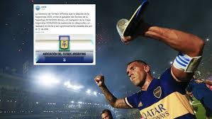 Últimas noticias, fotos, y videos de supercopa argentina las encuentras en depor.pe. Atento Boca Afa Se Expreso Sobre La Supercopa Argentina Tyc Sports