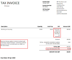 View Invoice Template Uk Contractor Pics