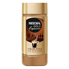 Nescafe Instant Espresso In Jar 3 5 Ounce Imported From The Uk England Strong Tasting Rich Coffee With Velvety Coffee Nescafe Nescafe Gold Blend Coffee Powder