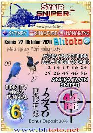 Syair Blitoto Sdy Sgp Hk Prediksi Kamis 22 Oktober 2020 24 Agustus 11 September Buku