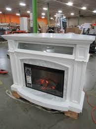 Lifesmart large room infrared quartz fireplace in burnished oak finish remote. Scott Living 55 5 In W White Infrared Quartz Electric Fireplace 1267fm 28 201 Scratched And Chipped Mn Home Outlet Burnsville 116 Saturday Pick Up Only 10 00am 2 00pm No Exceptions K Bid