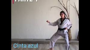 Cinta Azul Avanzado Poomsae Taeguk Yuk Jang