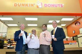 Dunkin' Donuts Holds Ribbon Cutting