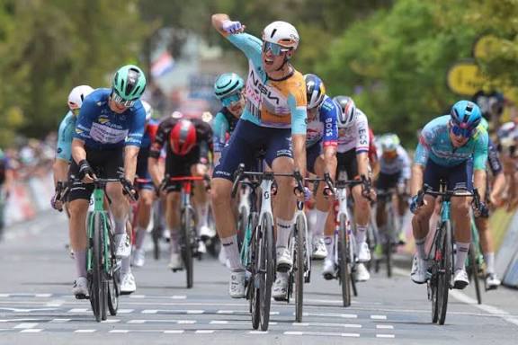A successful start to the 2026 season for NSN Cycling Team in Australia 🇦🇺 British rider Ethan Vernon claimed the team's first victory of the year at the Tour Down Under, winning