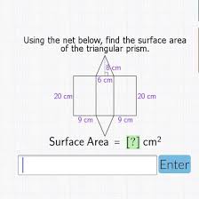 S₁, s₂, s₃ are the side lengths of the triangle and. Using The Net Below Find The Surface Area Of The Triangular Prism Don T Try Scamming Me Brainly Com