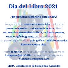 El día del libro es una conmemoración que se celebra cada 23 de abril a nivel mundial con el objetivo de fomentar la lectura. Facebook