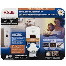 Install the detector base into the wall: Kidde Plug In Talking Carbon Monoxide Alarm With Digital Display And 10 Year Back Up Battery