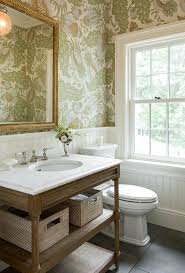 Who said small bathrooms need to be boring? Jrl Interiors How To Create Powder Rooms That Wow Your Guests