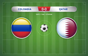 The colombia national football team (spanish: Premium Vector Colombia Vs Qatar Scoreboard Broadcast Soccer South America S Tournament 2019 Group B
