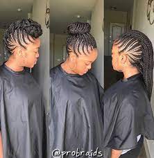 Cornrow Mohawk Braided Mohawk Hairstyles Braided Mohawk Black Hair African Braids Hairstyles