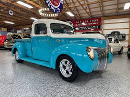 Image result for Light Blue 1940 Truck