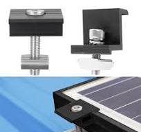 Solar Panel Bracket Fixing PV End Clamp Middle Clamp ...