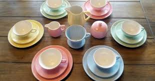 Top Original Melitta Kaffeeservice 6 Personen 50er 60er Jahre Retro Rockabilly Kids Tea Set Tea Set Tableware