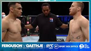 Full Fight Justin Gaethje V Tony Ferguson Ufc 249 Youtube