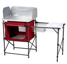 Walmart Ozark Trail Deluxe Camp Kitchen And Sink Table Just 56 The Centsable Shoppin Outdoor Camping Kitchen Camping Table Camp Kitchen