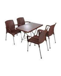 Alibaba.com offers 35,081 chair and table sets products. 4 Patio Garden Chairs 1 Heavy Duty Folding Table Set Buy Online At Best Prices In Pakistan Daraz Pk