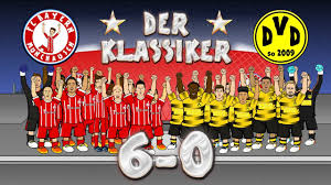 Marco reus and thomas muller also on target. Der Klassiker F Ja 6 0 Bayern Munich Vs Borussia Dortmund Goals Highlights Youtube