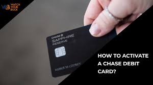 We did not find results for: How To Activate A Chase Debit Card Watch Your Buck