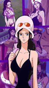 One piece has already given us various wallpapers for your mobile, like this one made with shadows of the straw men or this one, . Wallpaper Nico Robin One Piece By Algoparaotakus On Deviantart