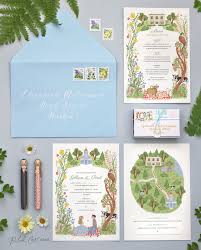 An Irish Wildflower Wedding Part I Wedding Invitations Ireland Whimsical Wedding Invitations Wedding Stationery