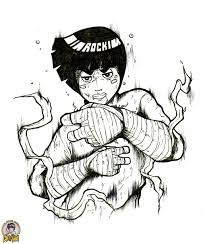 Made A Drawing For Rock Lee As Part Of A Challenge Naruto Naruto Sketch Naruto Drawings Naruto Art