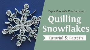 Check spelling or type a new query. Quilling Snowflakes Tutorial Free Printable Pattern Template For Christmas Ornament Or Card Youtube