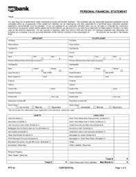 personal financial statement template us bank the real reason behind st balance sheet ib
