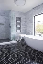 Nero marquina black marble herringbone mosaic tile 1x3 polished. Black Marble Herringbone Tile Bathroom Novocom Top