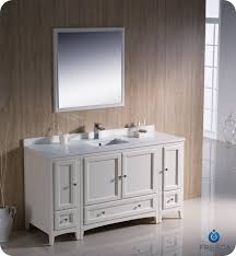 Best finish for bathroom cabinets. 60 Traditional Bathroom Vanity Antique White Finish