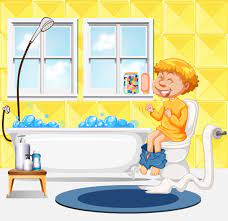 Junge frau übergibt sich in eine toilette, unwohlsein, übelkeit from www0.f1online.de. Ein Junge Sitzt Auf Der Toilette 302612 Vektor Kunst Bei Vecteezy