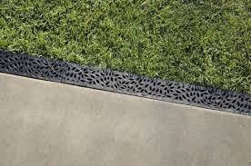 Caniveau De Terrasse En Plastique Avec Grille De Drainage Mini Nds Terrasse Drainage Plastique