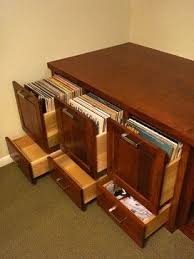 Custom Cherry Audio Video And Vinyl Record Storage Cabinet Vinyl Record Storage Record Storage Cabinet Vinyl Record Storage Furniture