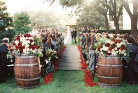 Wedding Walkthrough With Expert Wedding Planners Dfw Events Wedding Aisle Decorations Barrel Wedding Wine Barrel Wedding