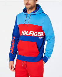 Tommy Hilfiger Men Colorblocked Hoodie Tommy Hilfiger Man Hoodies Tommy Hilfiger